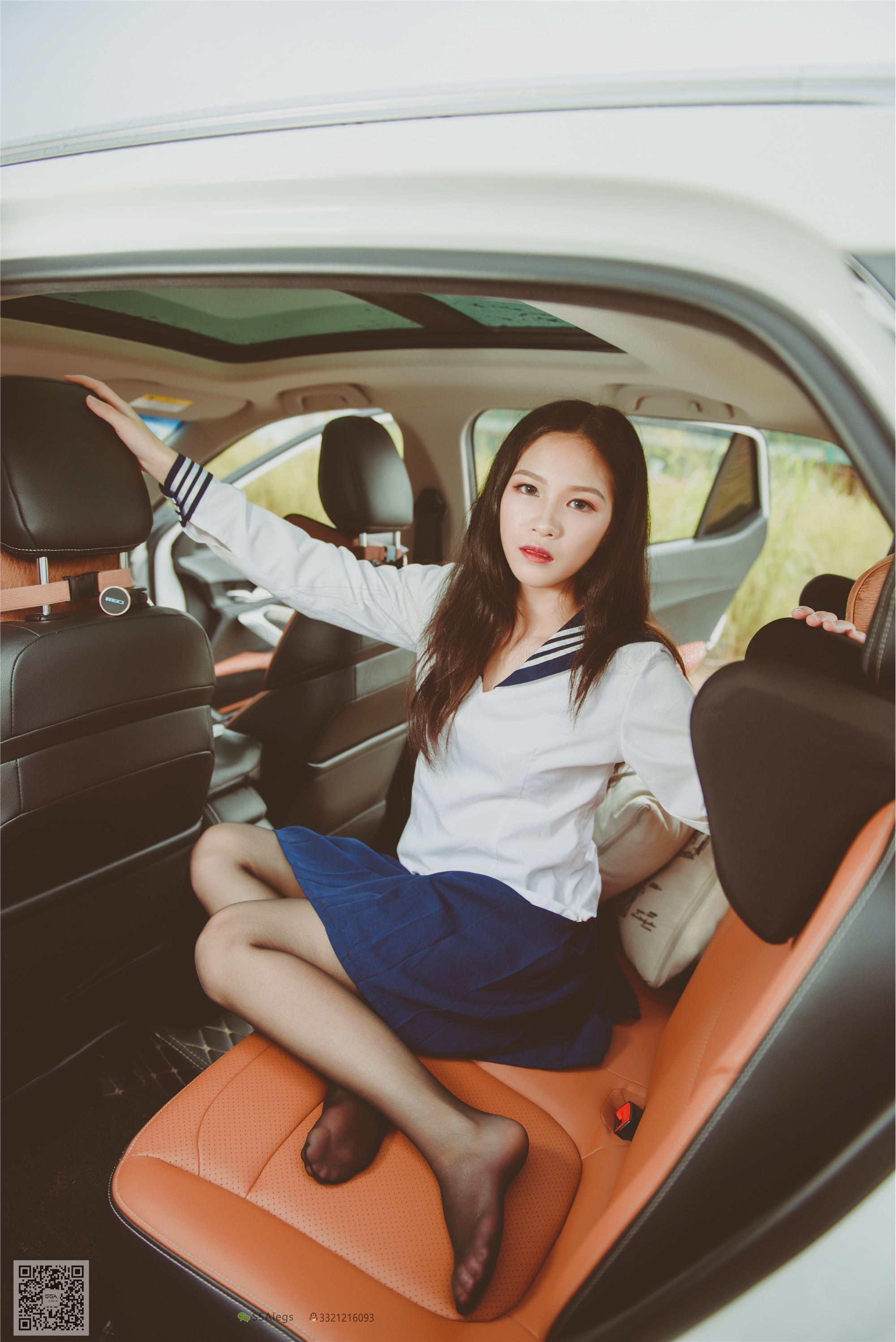 SSA丝社 NO.017 佳佳 小丝妹佳佳练车记